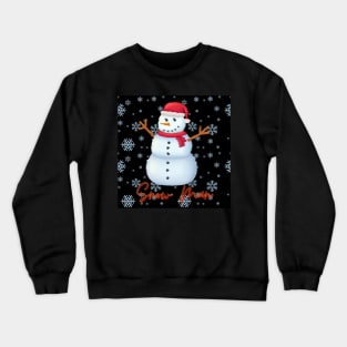 Snow Man Crewneck Sweatshirt